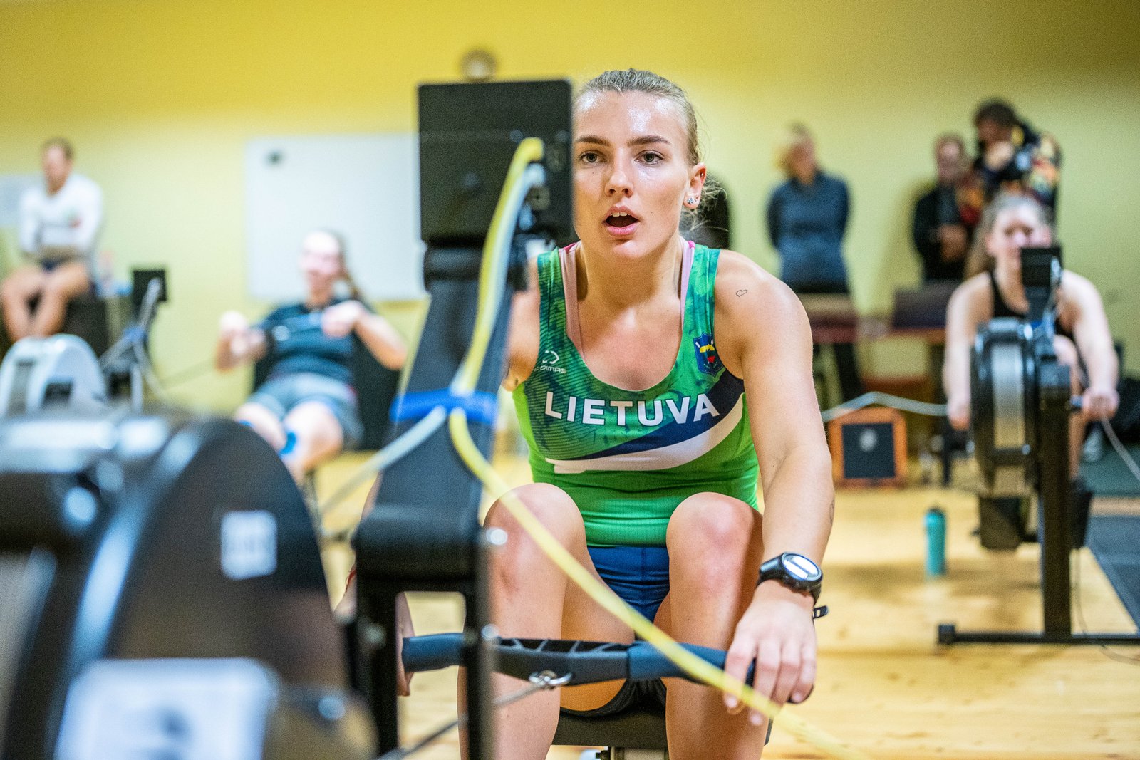 Treniruotė prieš startą